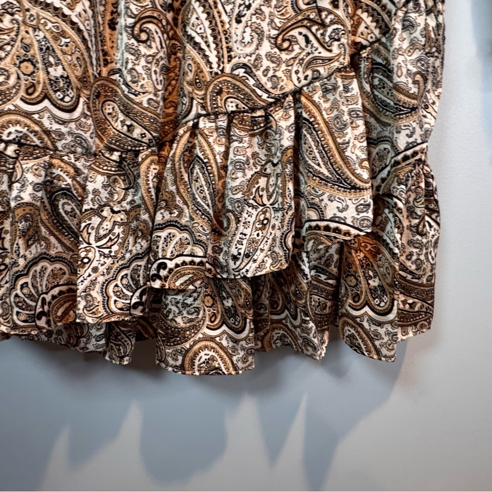 Michael Kors Brown Paisley Dress - Picture 5 of 11